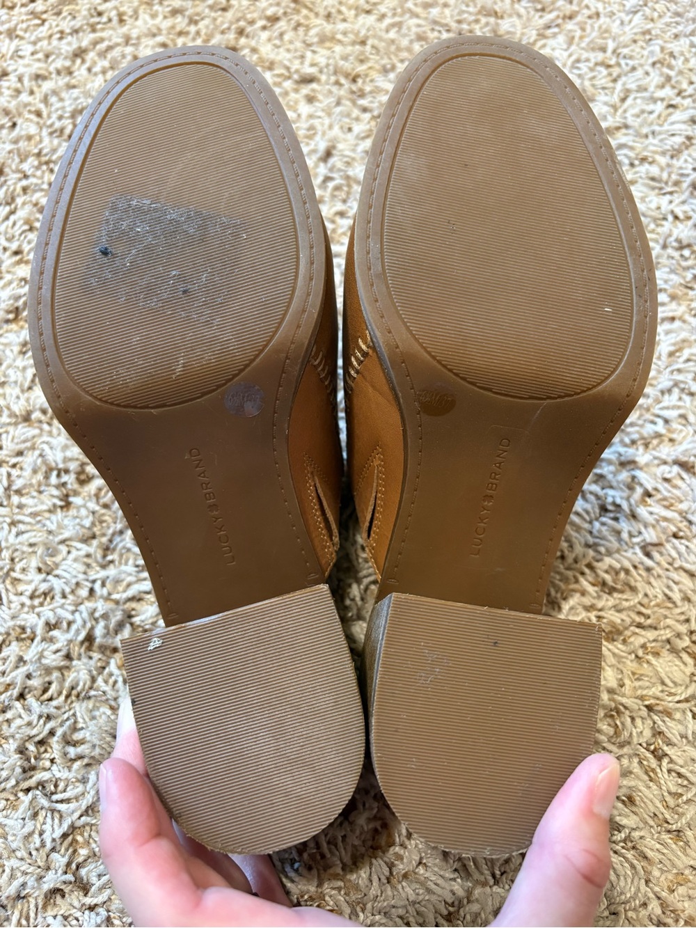 Lucky Brand Qewel mules women’s size 6.5 slip on - Picture 7 of 10